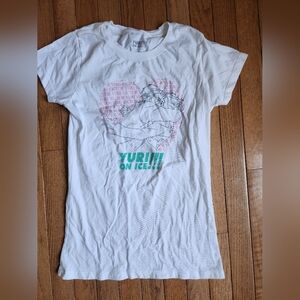 Yuri on Ice White Graphic Tee - Short Sleeve